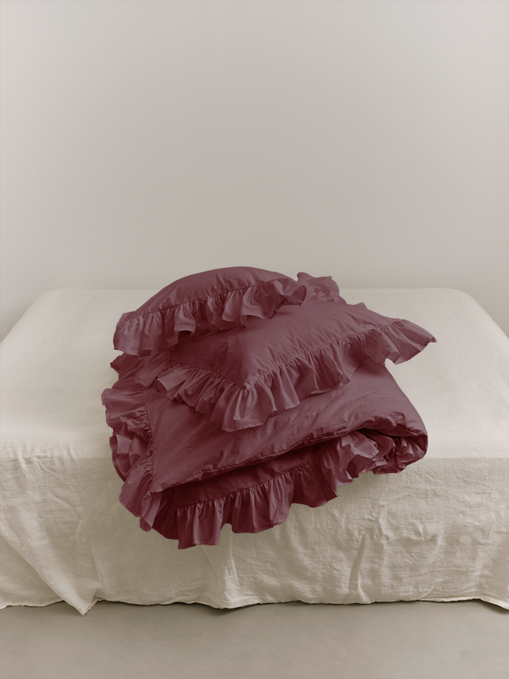 SOPHIE komplet pościeli | bordo