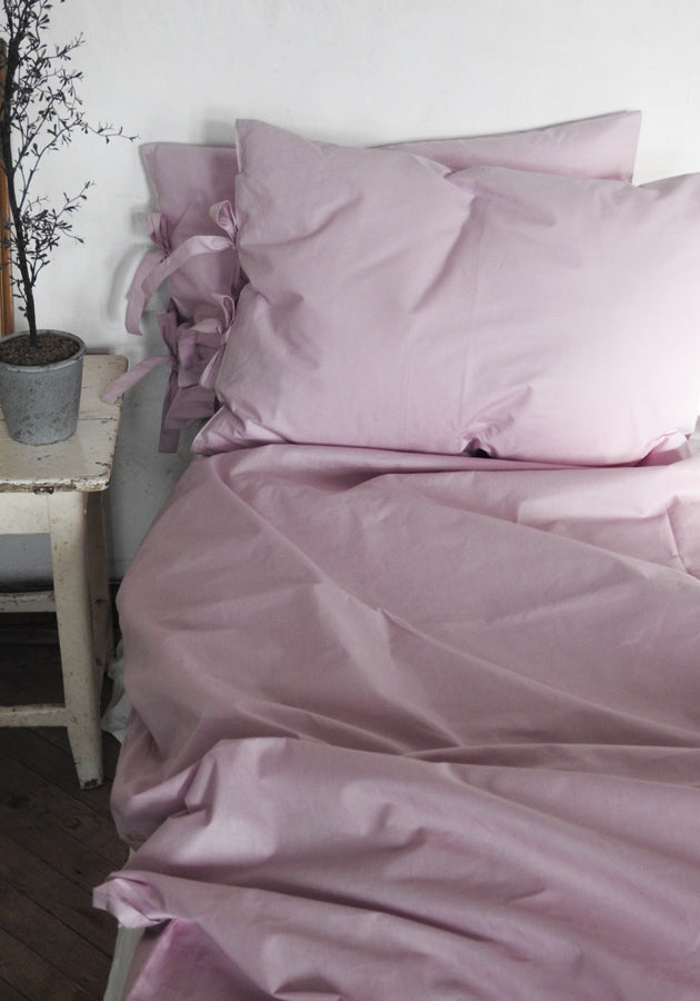 Troczki komplet pościeli | róż