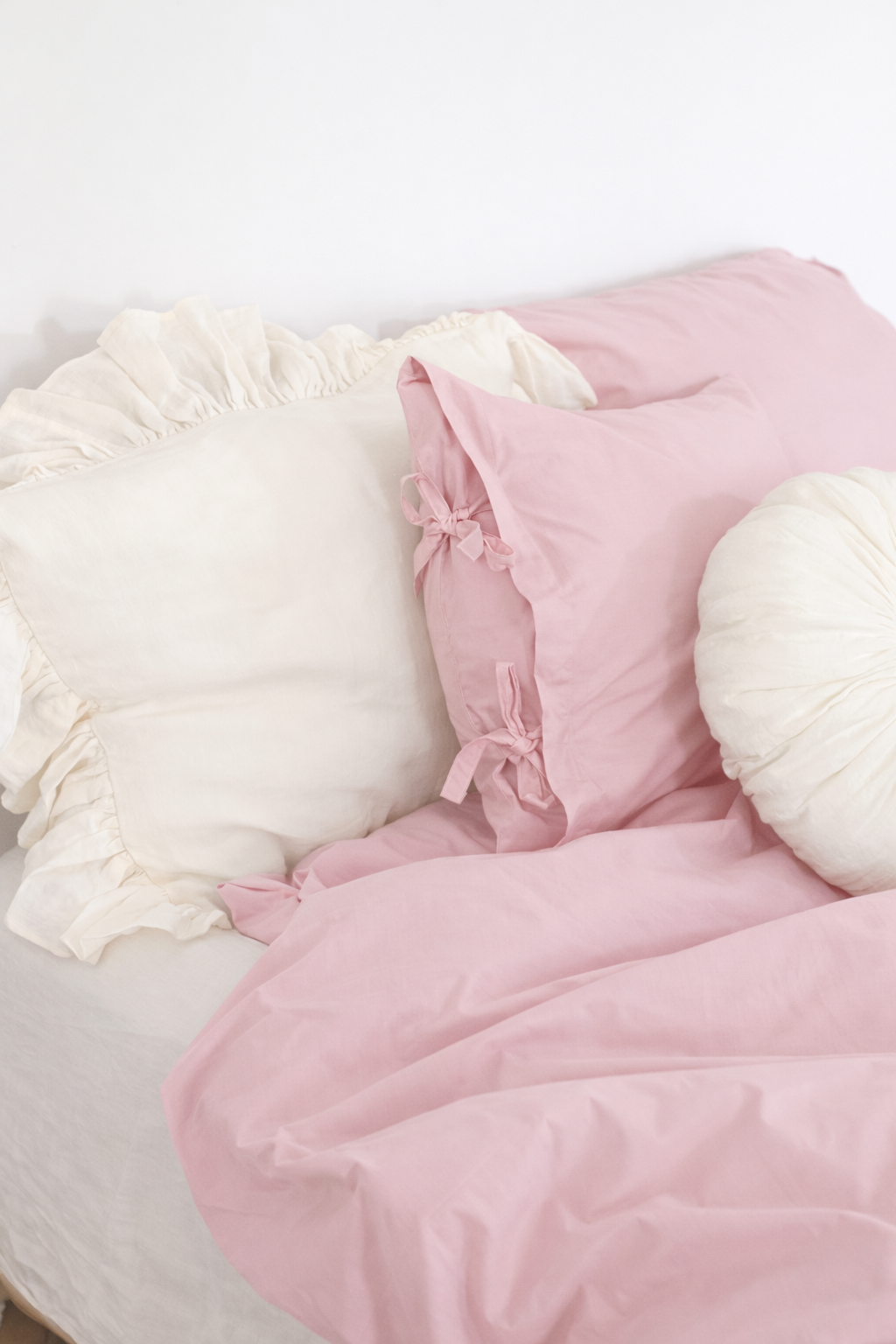 Drawstring bedding set | pink