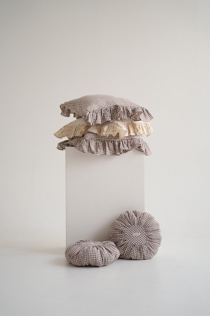 Okrągła poduszka Oval Lino