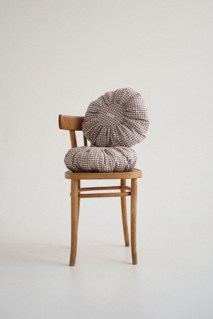 Okrągła poduszka Oval Lino