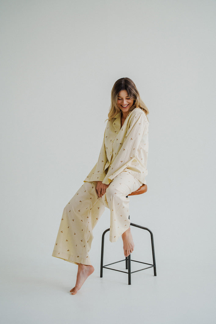 Spodnie piżamowe długie