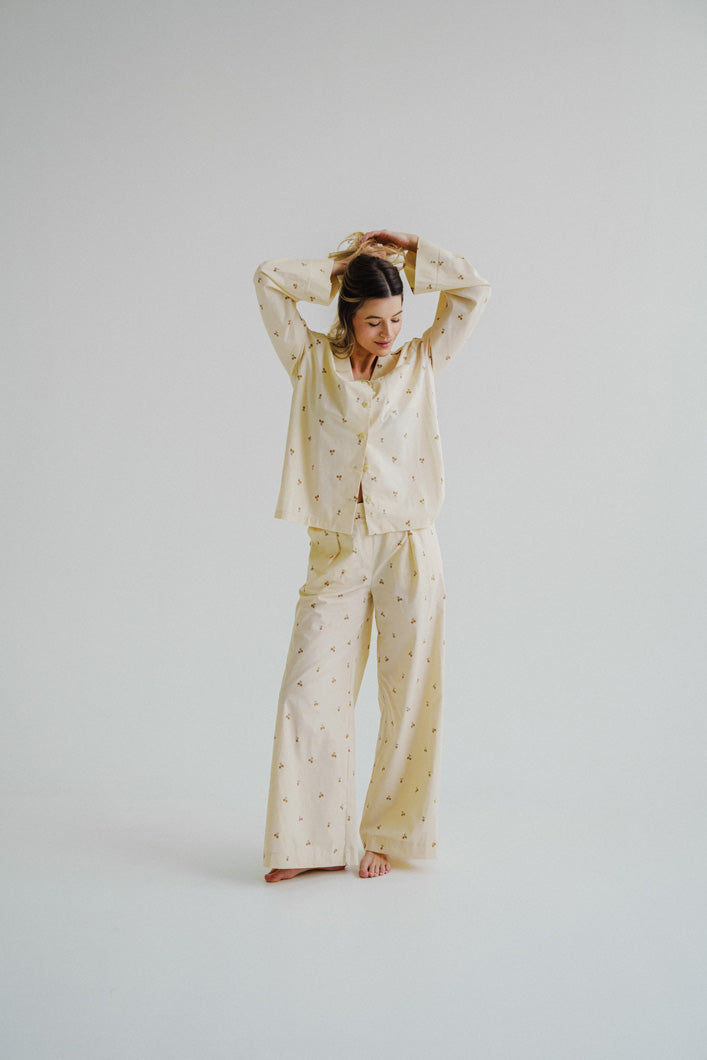 Spodnie piżamowe długie