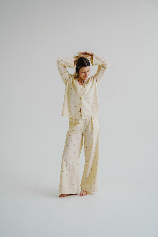 Spodnie piżamowe długie