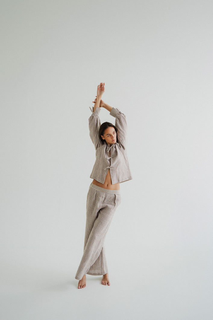 Koszula na troczki Lea