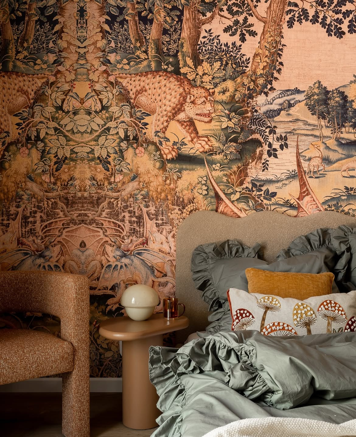 SOPHIE komplet pościeli | zieleń