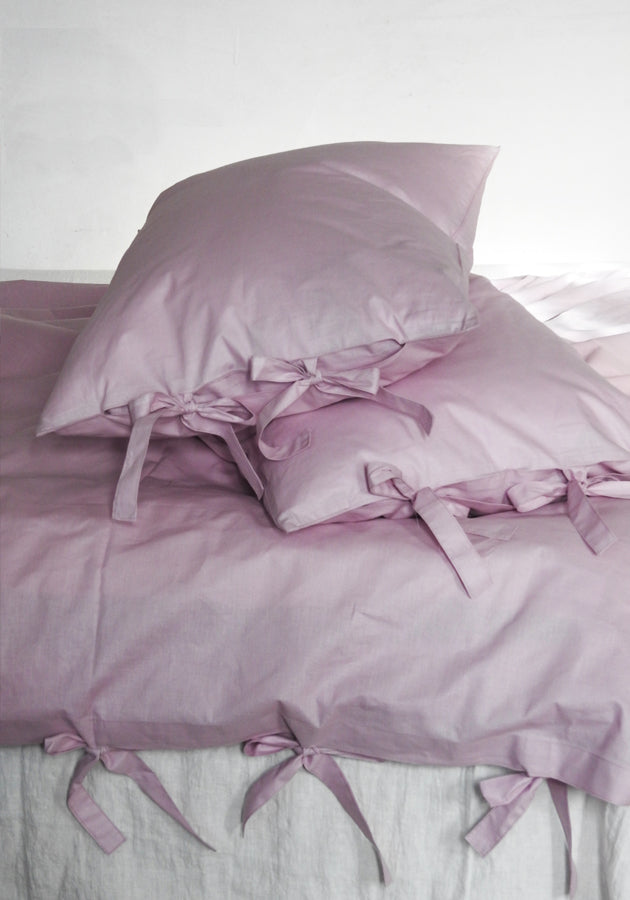 Troczki komplet pościeli | róż